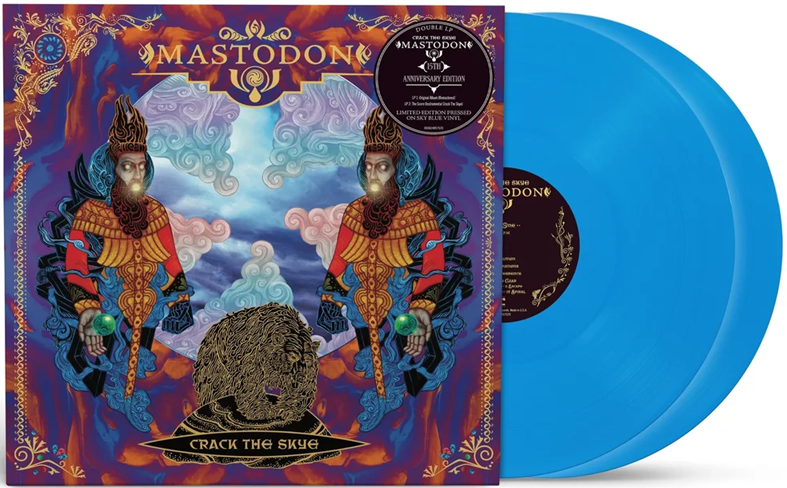 MASTODON - CRACK THE SKYE (15TH ANNIVERSARY DELUXE EDITION). LTD ED. BLUE 2LP